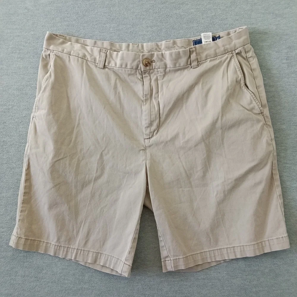 Vineyard Vines Mens Breaker Shorts Khaki Tan Stretch Chino Size 40
